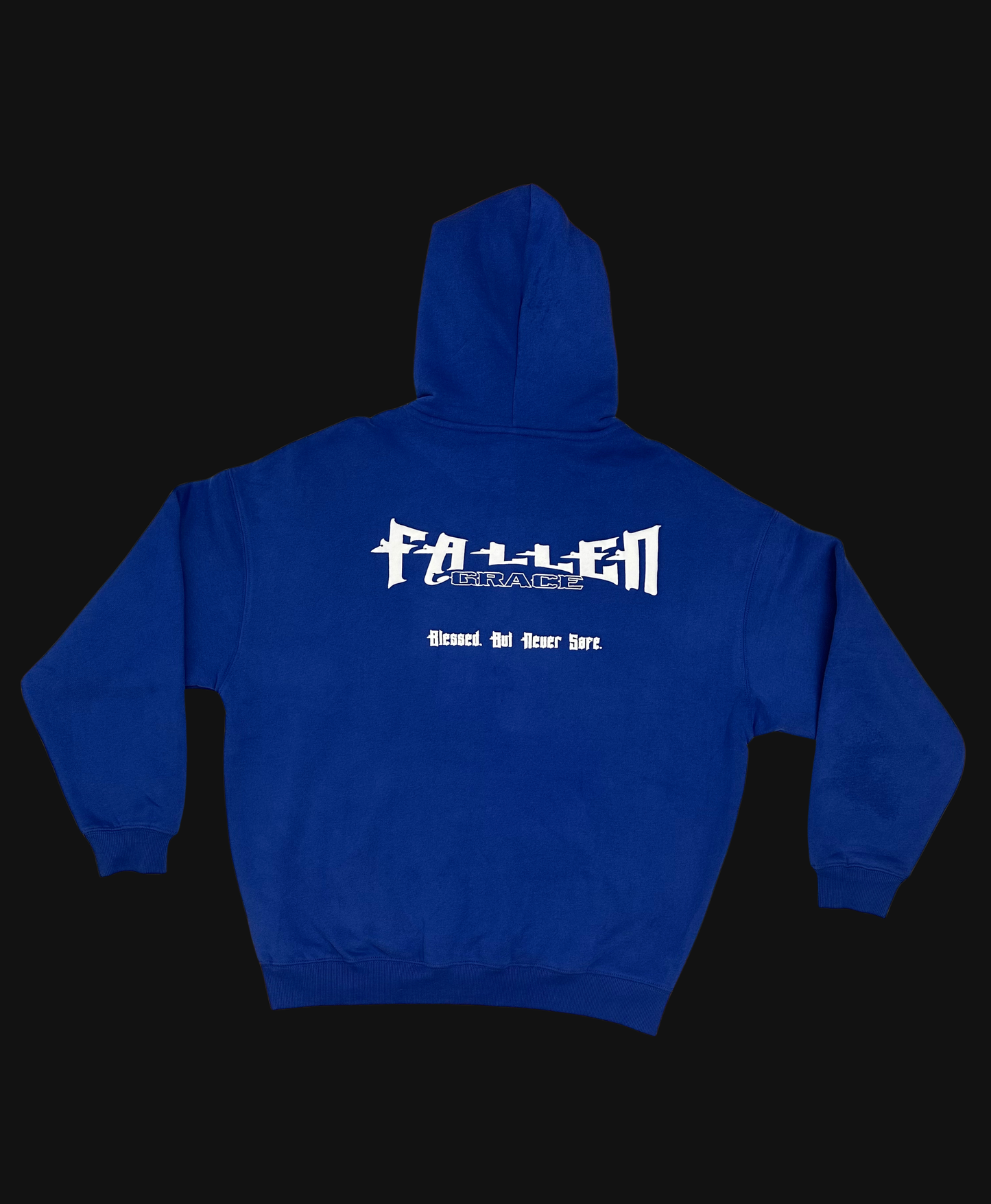 Fallen Grace Hoodie Blue
