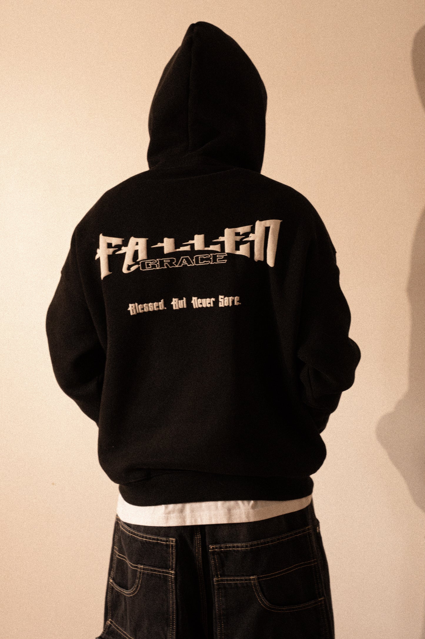 Fallen Grace Hoodie Black