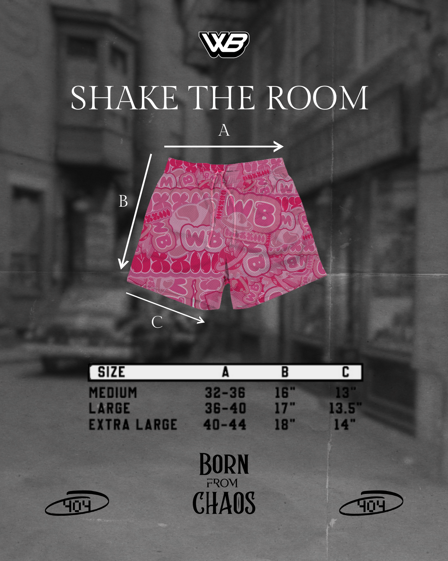 Rosadelic Mesh Short