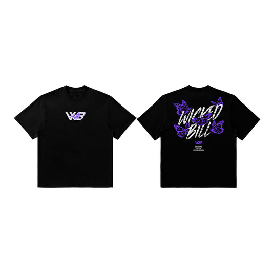 D&D BOXY CROPPED TEE BLACK