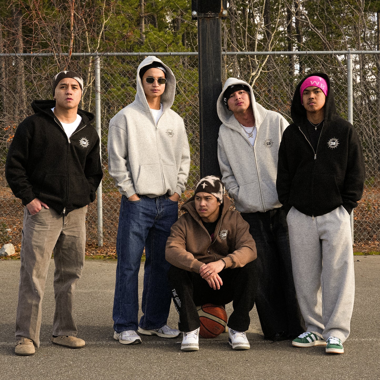 Ascend Zip Hoodie Heather Grey