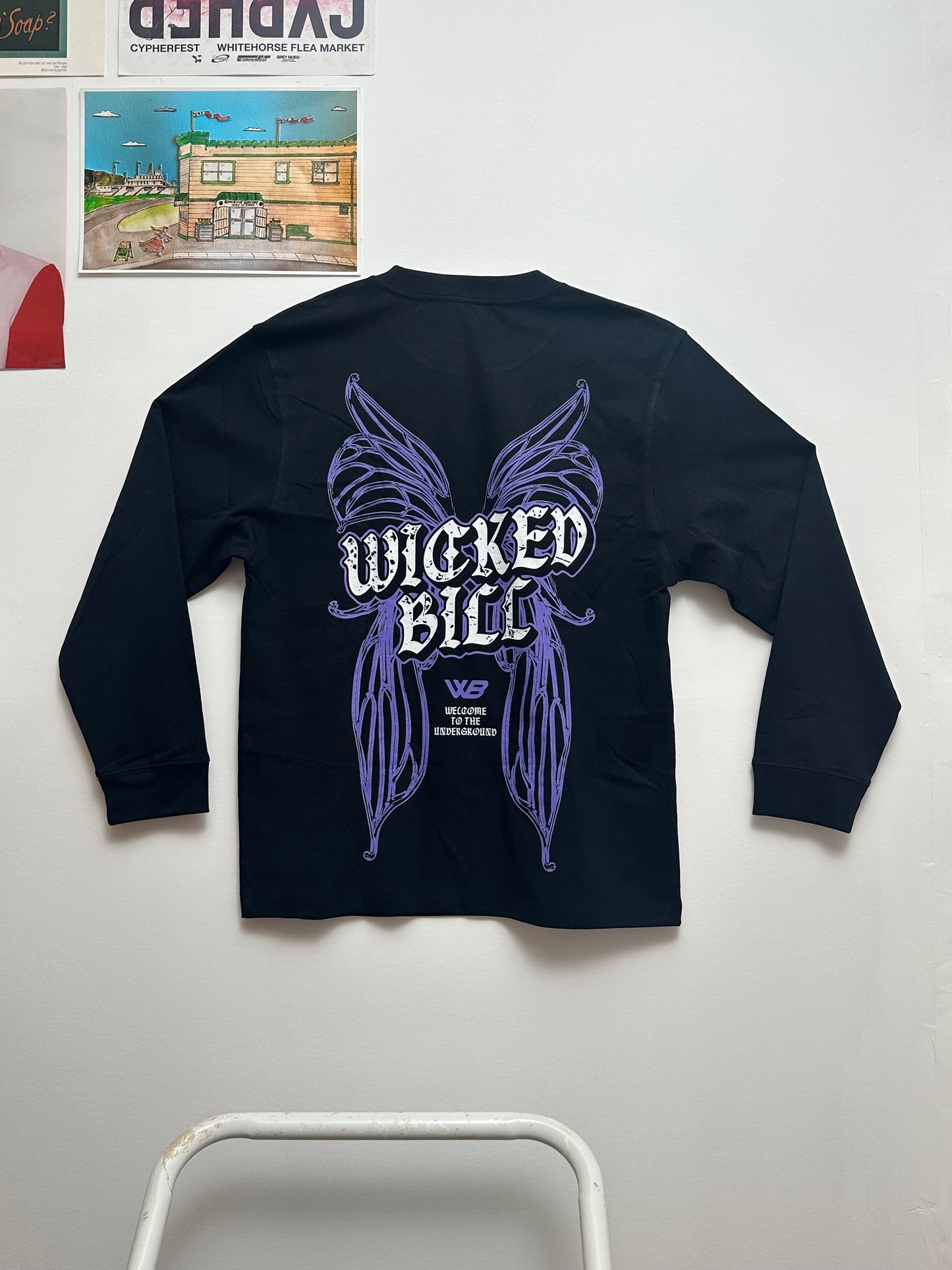 D&D LONGSLEEVE BLACK